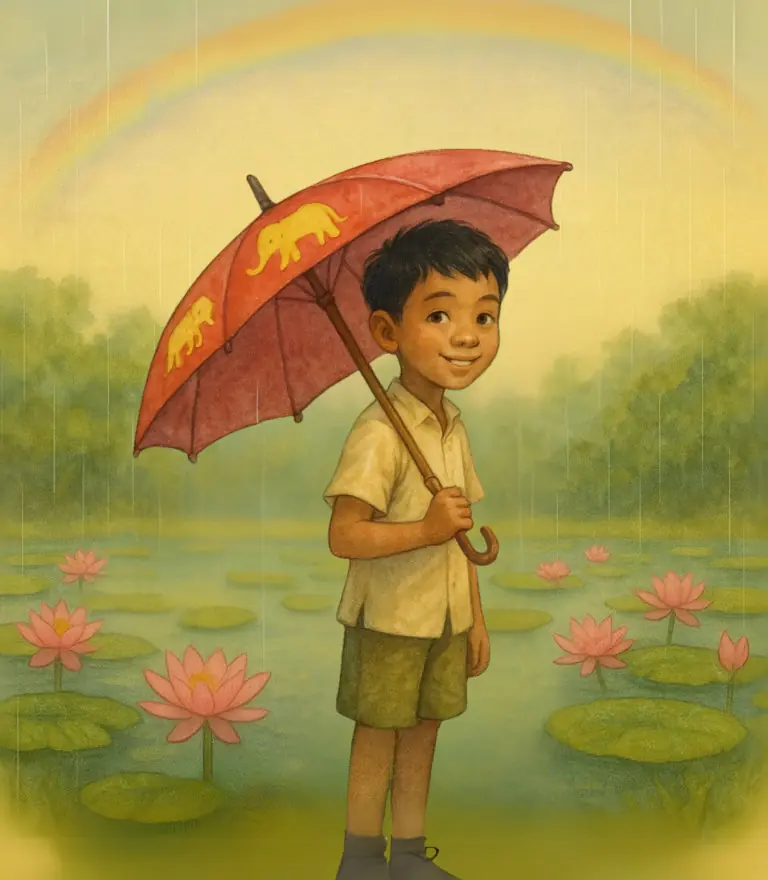 The Lost Umbrella of Niran - La Perdita Ombrelo de Nirano